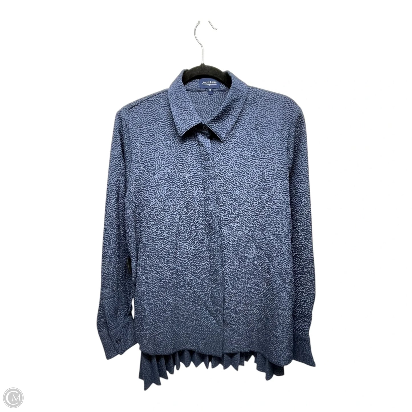 Top Long Sleeve By AVON LANE BY TUCKERNUCK In Navy, Size: M