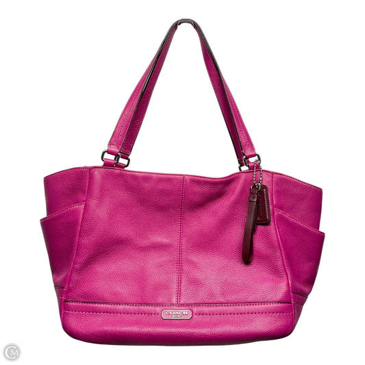 Handbag Designer By Coach, Size: Medium