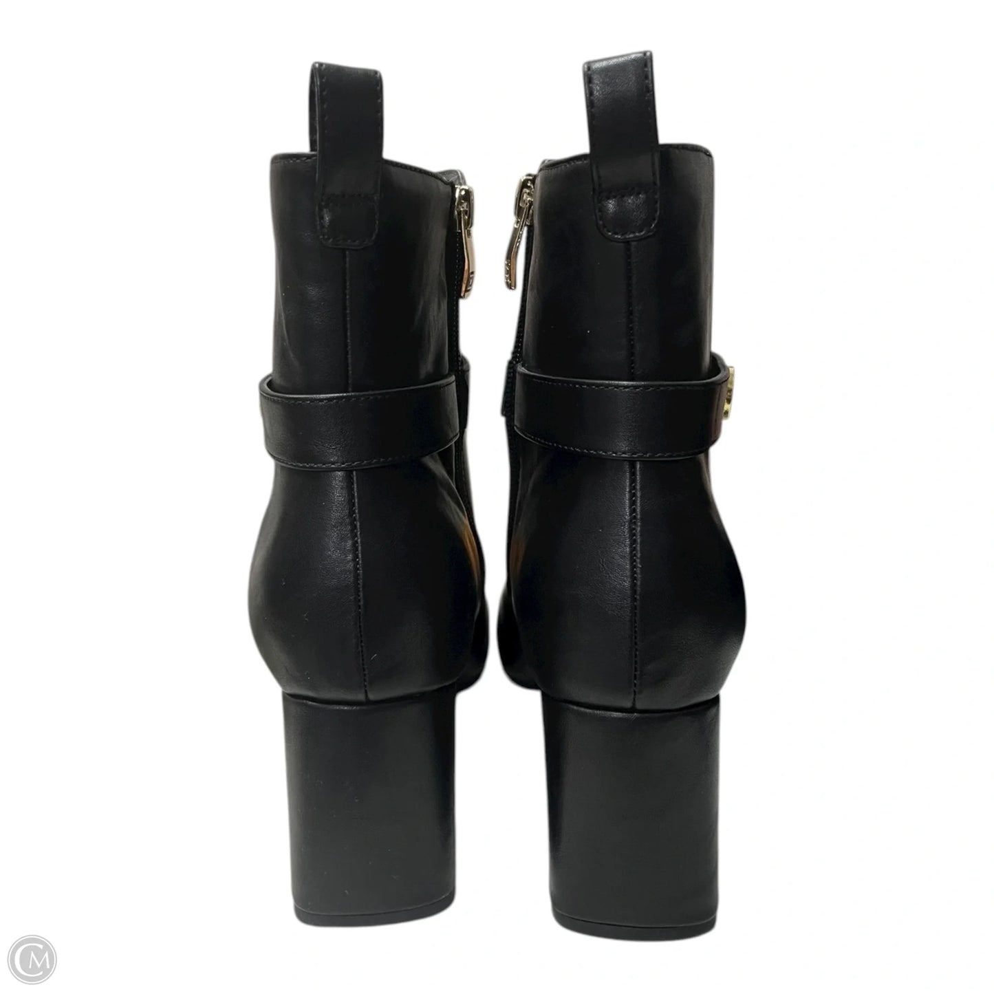 Boots Ankle Heels By Liz Claiborne In Black, Size: 9.5