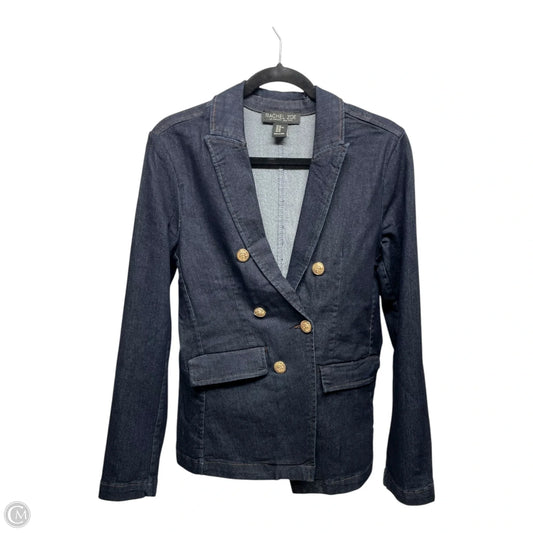 Blazer By Rachel Zoe In Blue Denim, Size: Xs