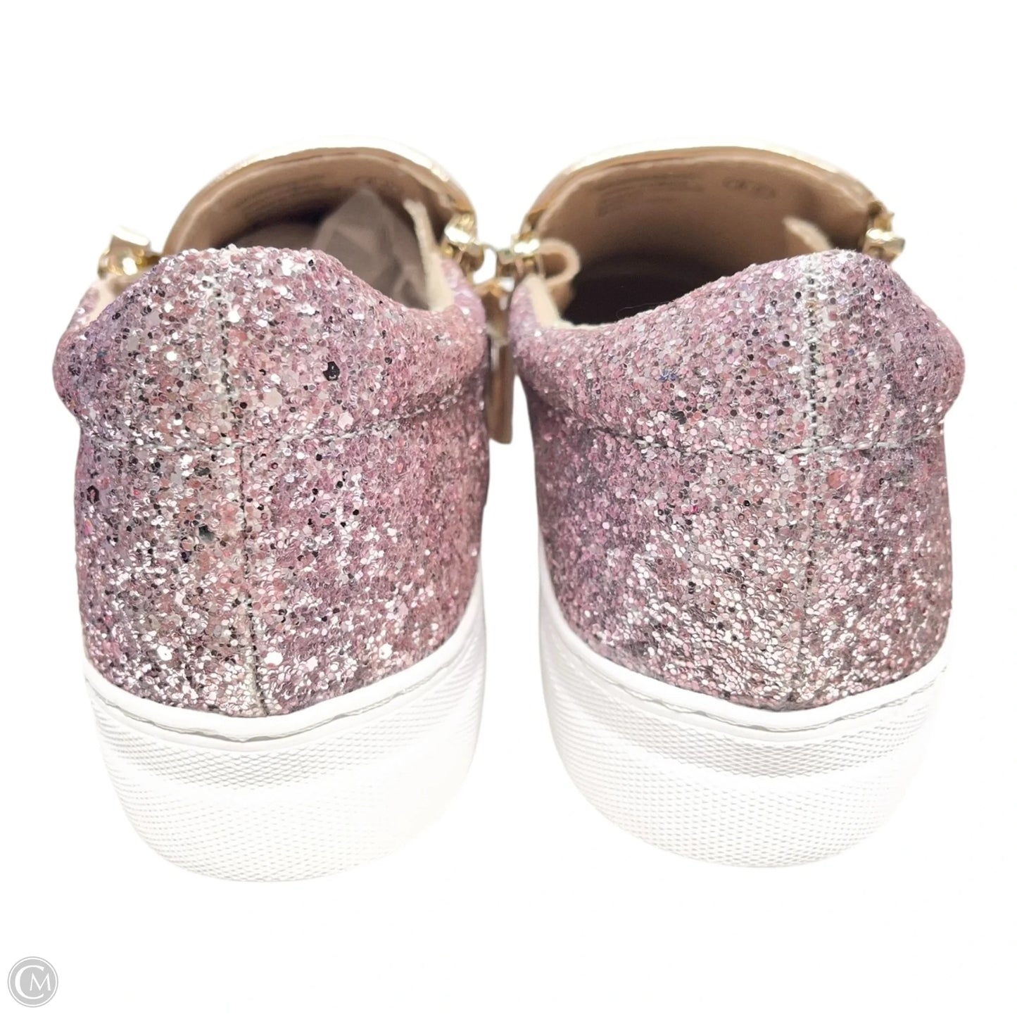 Shoes Flats By Not Rated In Purple & Silver, Size: 8