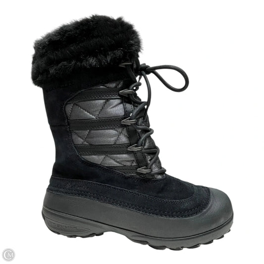 Boots Snow By Columbia In Black, Size: 7