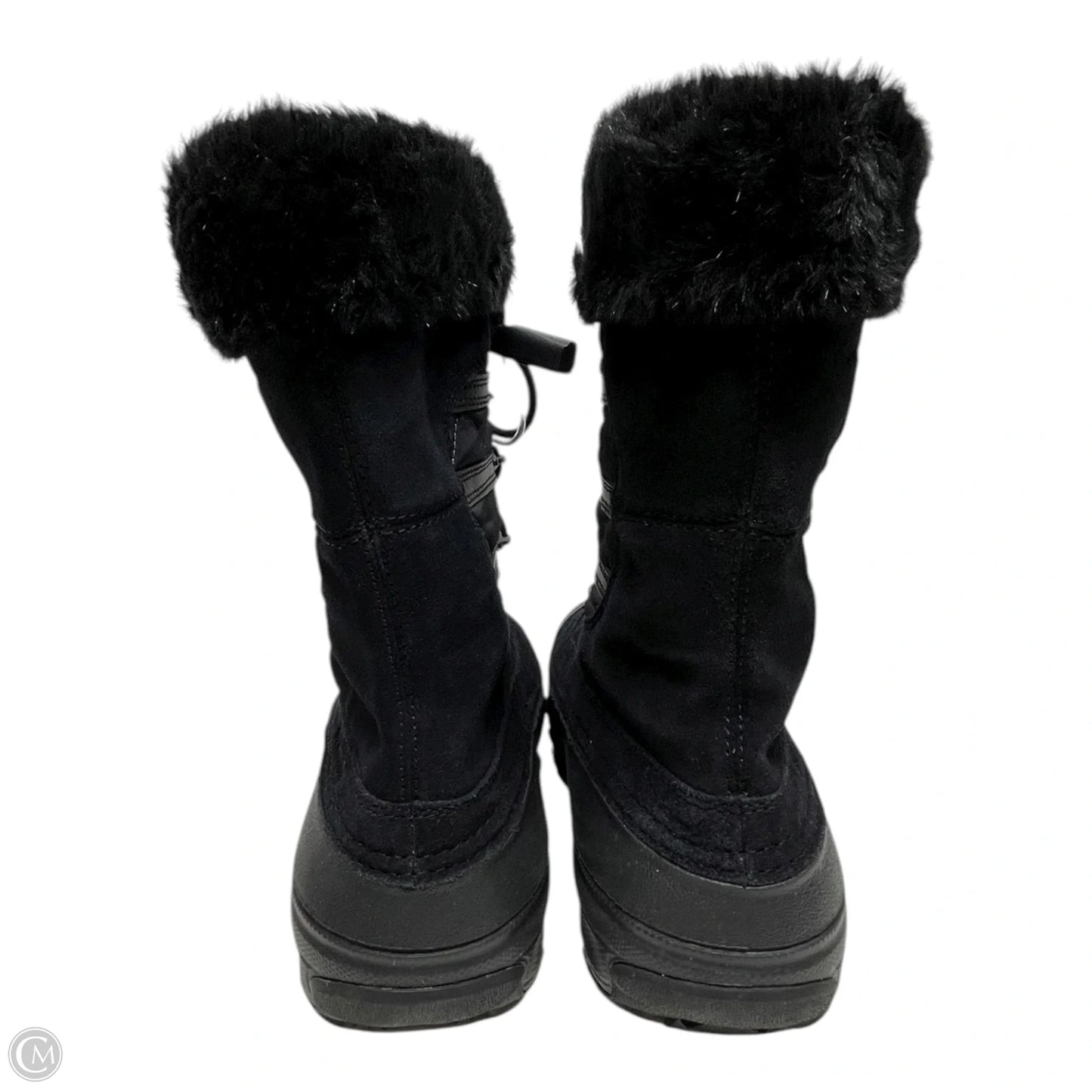 Boots Snow By Columbia In Black, Size: 7