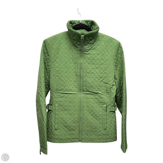 Jacket Puffer & Quilted By Gallery In Green, Size: S
