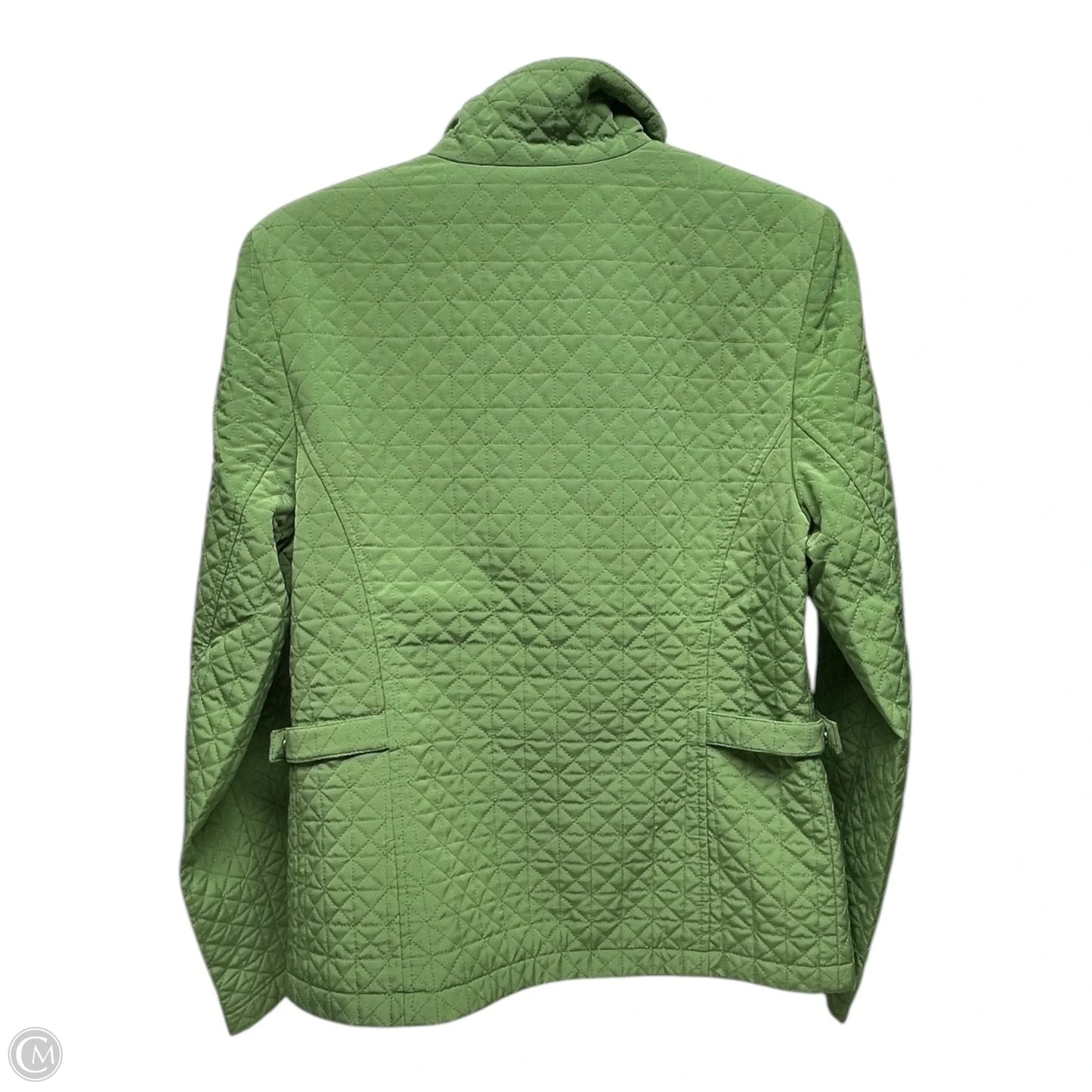 Jacket Puffer & Quilted By Gallery In Green, Size: S