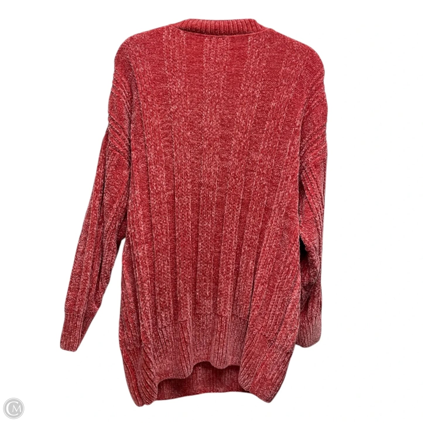 Sweater By Zenana In Red, Size: M