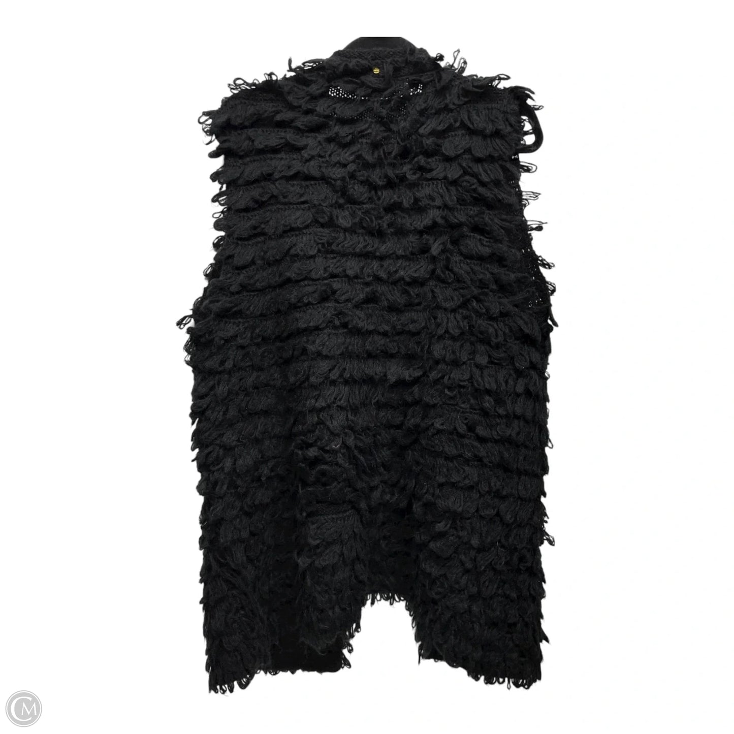 Vest Sweater By Anthropologie In Black, Size: S