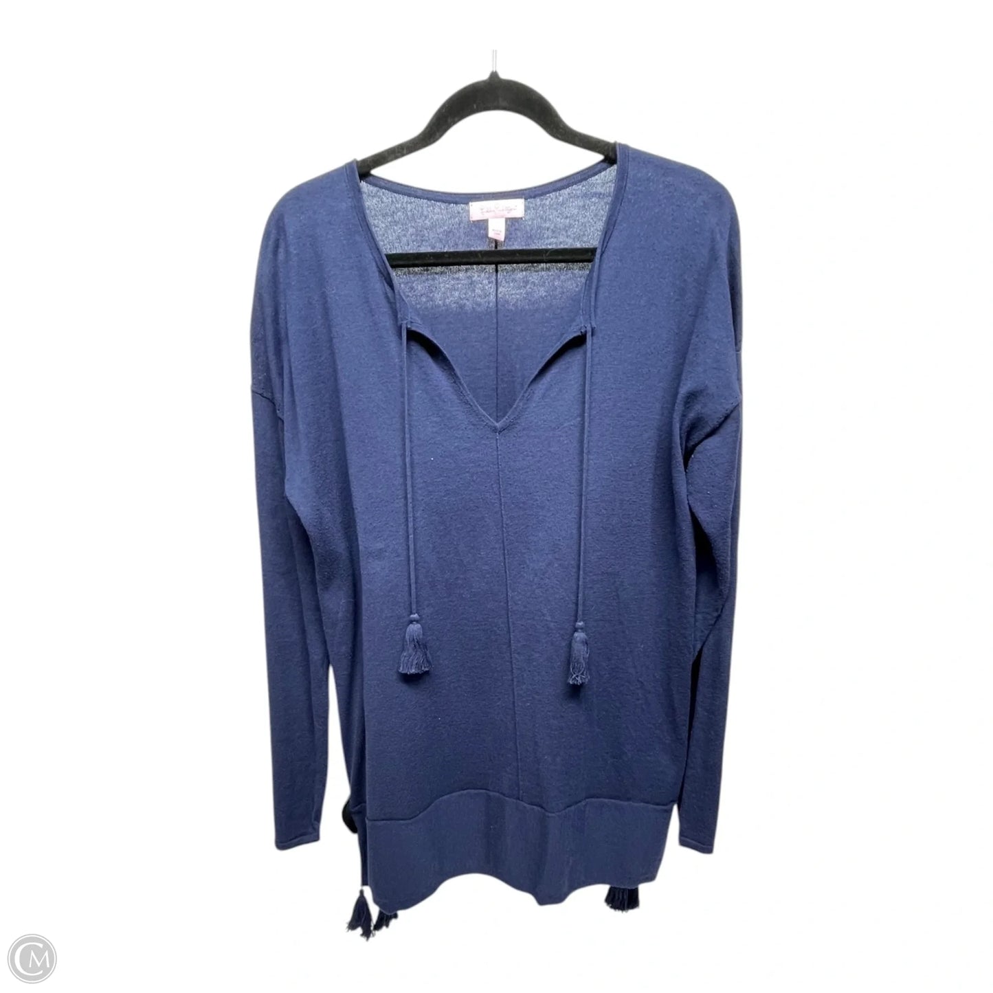 Sweater Designer By Lilly Pulitzer In Navy, Size: L