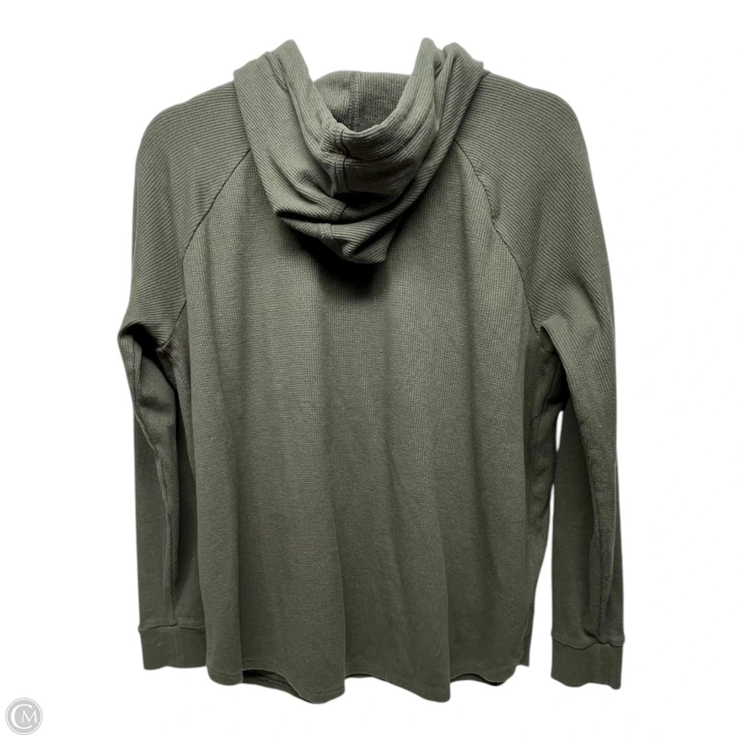 Sweatshirt Hoodie By Michael By Michael Kors In Green, Size: M