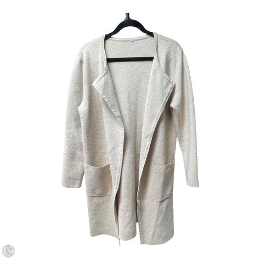 Cardigan By Clothes Mentor In Tan, Size: L
