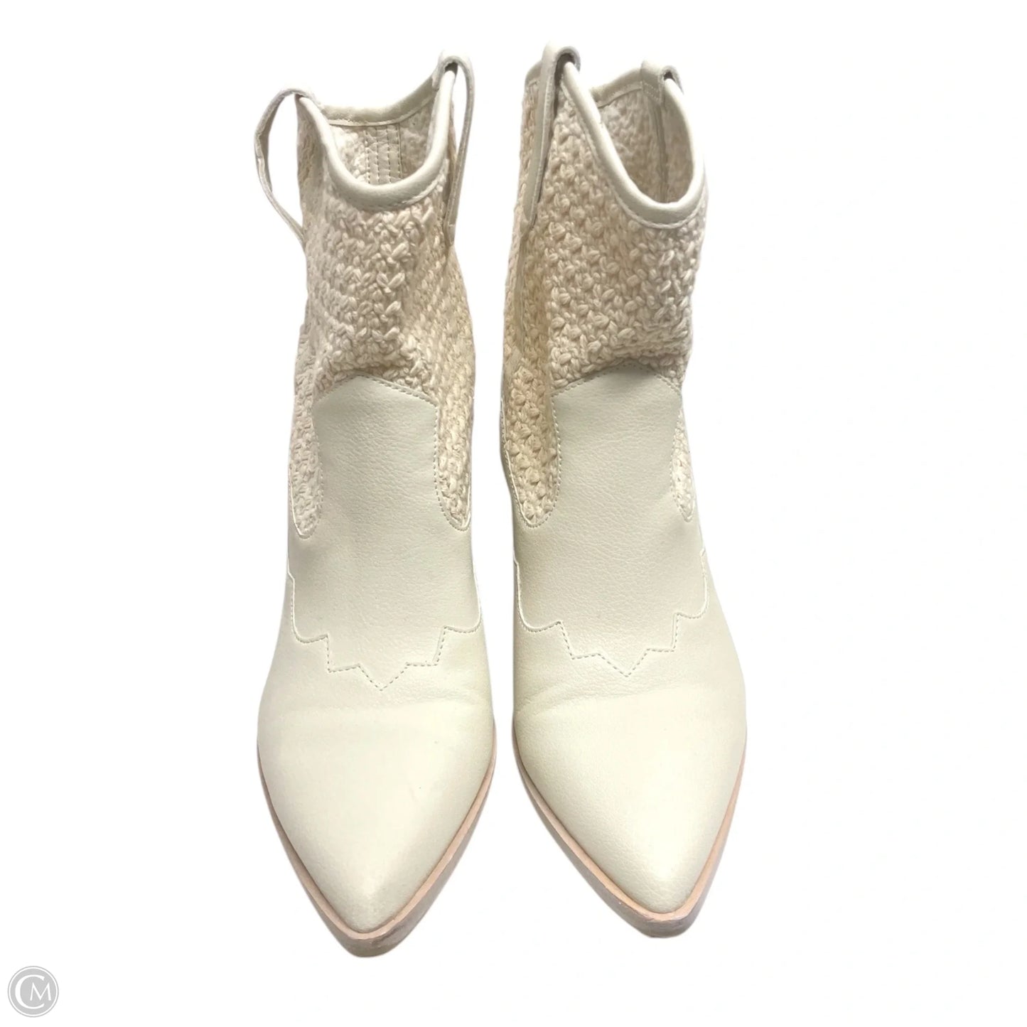 Boots Western By Dolce Vita In Ivory, Size: 9