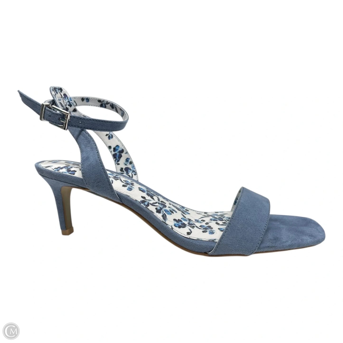 Shoes Heels Kitten By Kelly And Katie In Floral Print, Size: 8.5