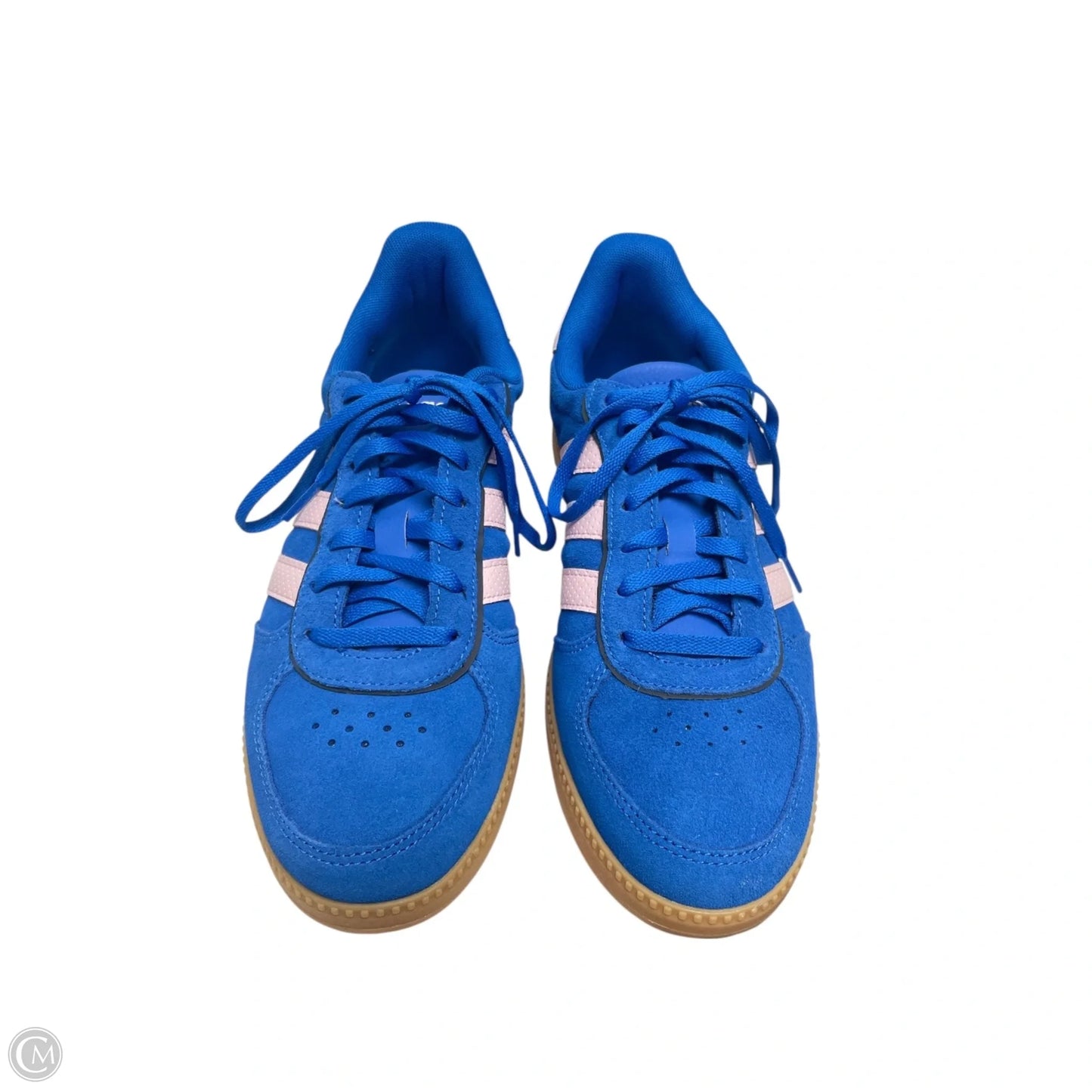 Shoes Sneakers By Adidas In Blue & Pink, Size: 9