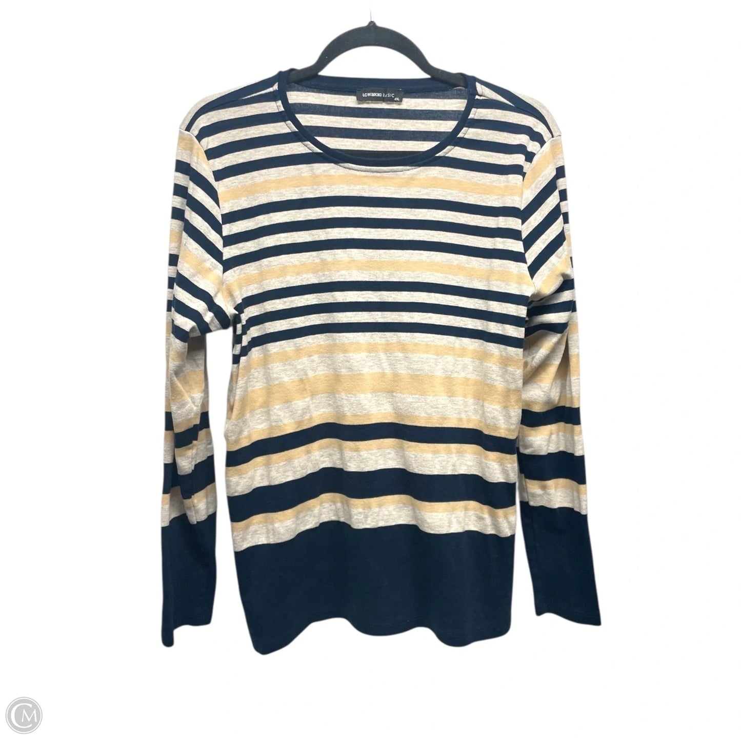 Top Long Sleeve By lcwaikiki -  In Striped Pattern, Size: 4x