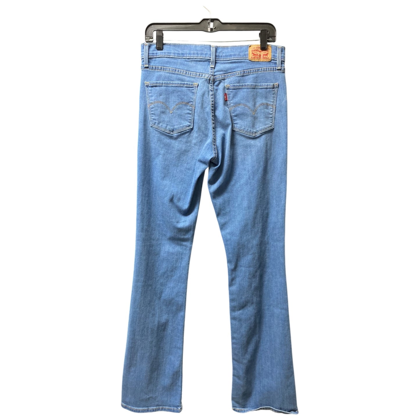 Jeans Boot Cut By Levis In Blue Denim, Size: 10