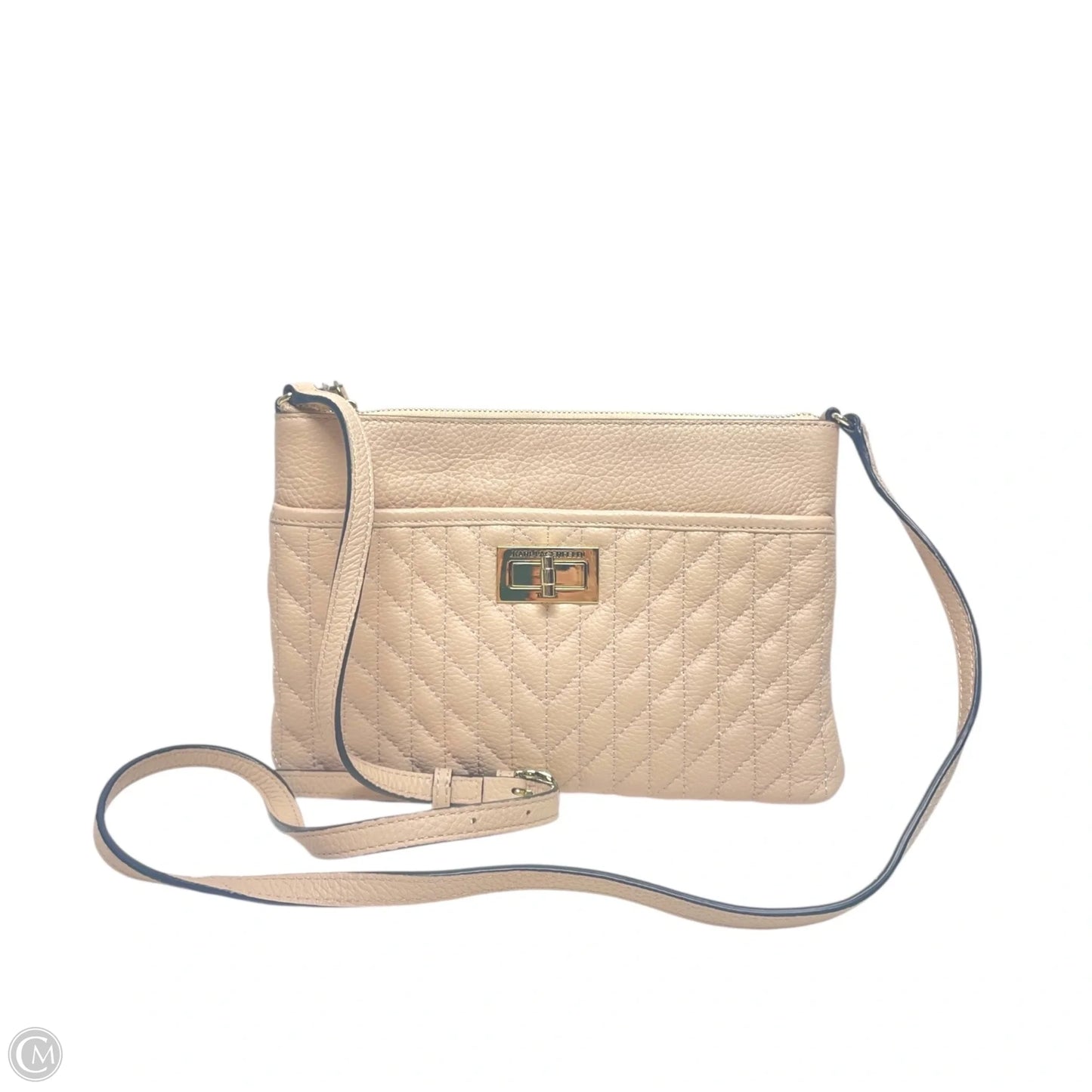 Crossbody Designer By Karl Lagerfeld, Size: Medium