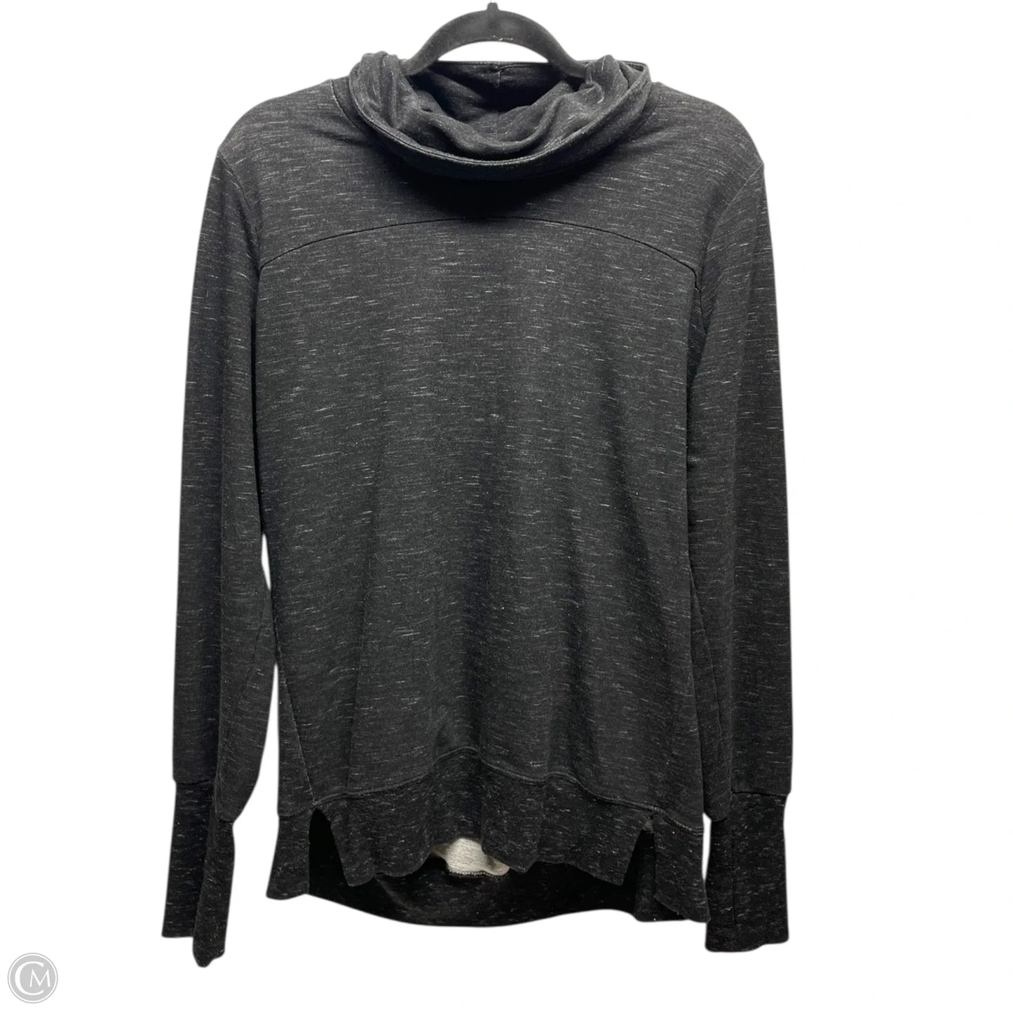 Athletic Sweatshirt Collar By Rbx In Black, Size: L