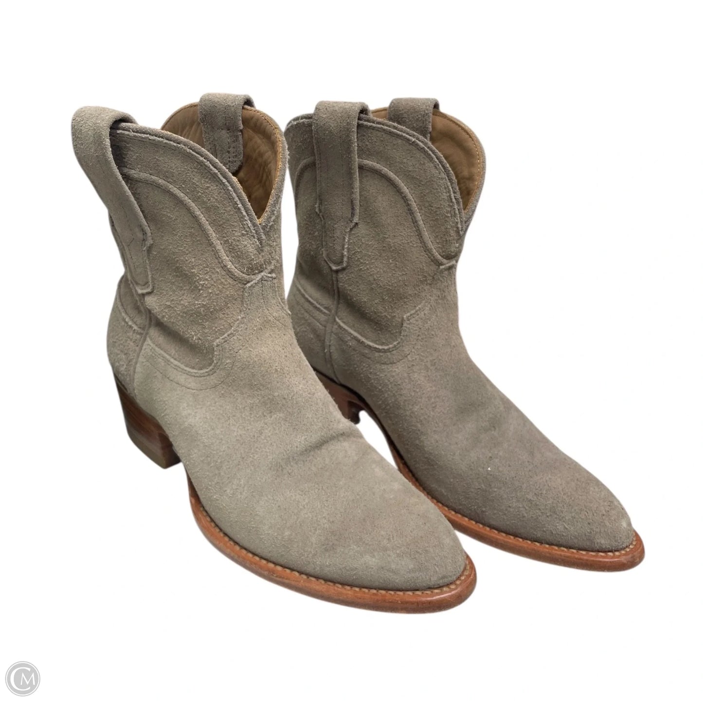Boots Western By  TECOVAS - THE LUCY  In Taupe, Size: 7