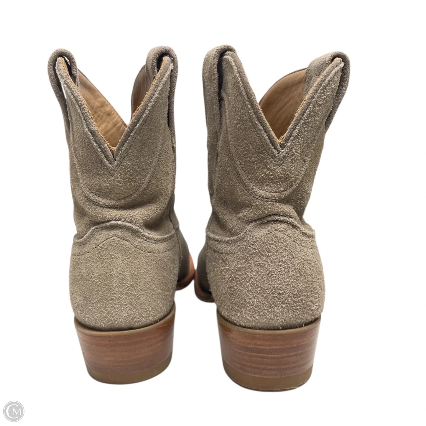 Boots Western By  TECOVAS - THE LUCY  In Taupe, Size: 7
