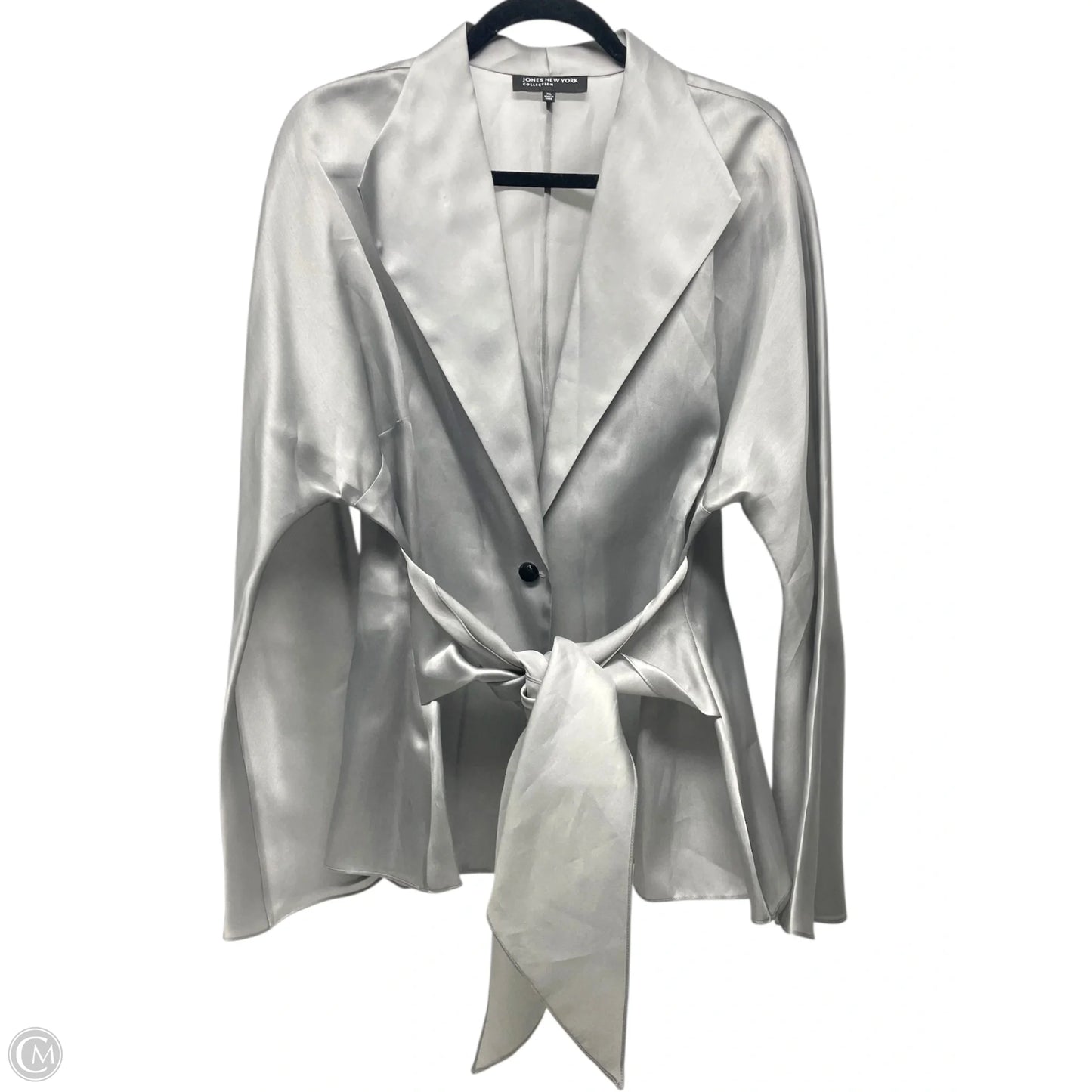 Blazer By Jones New York In Grey, Size: Xl