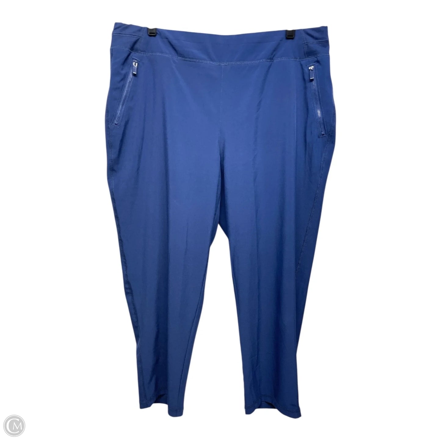 Athletic Pants By Chicos In Blue, Size: 14