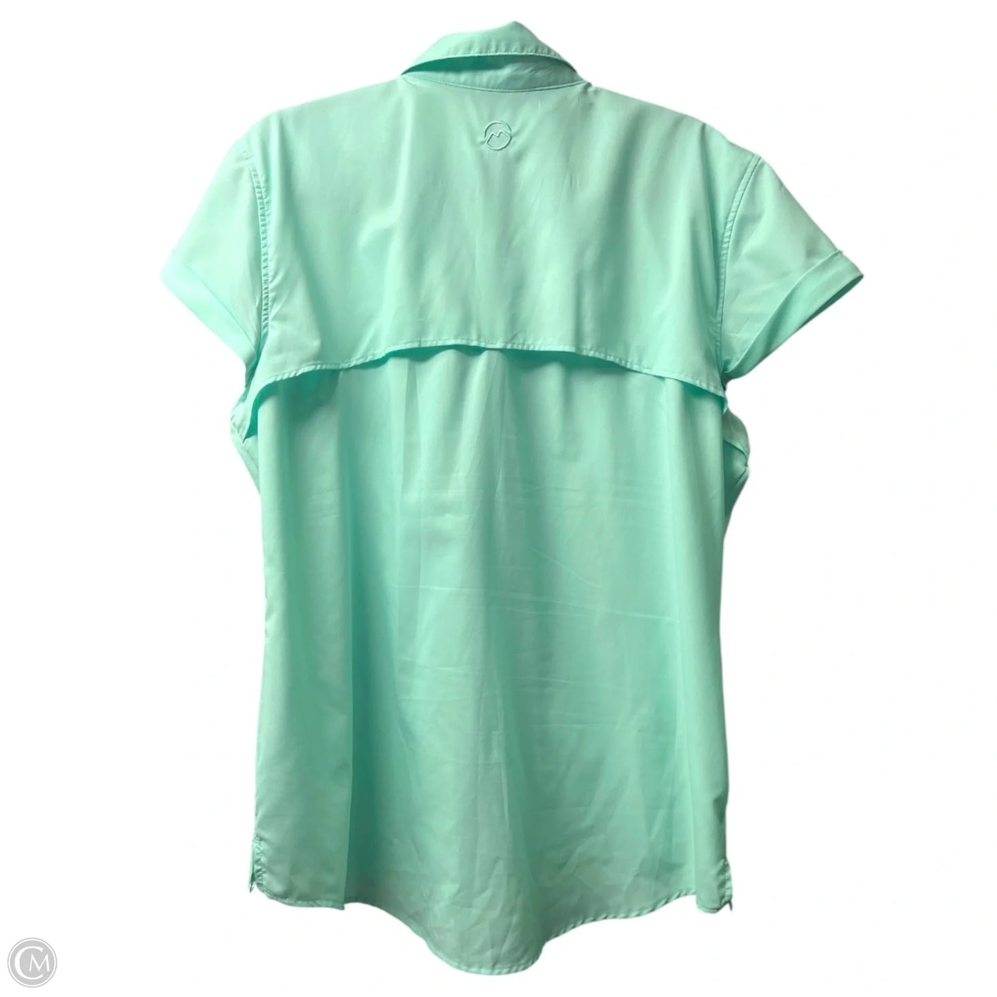 Top Short Sleeve By Magellan In Green, Size: Xxl
