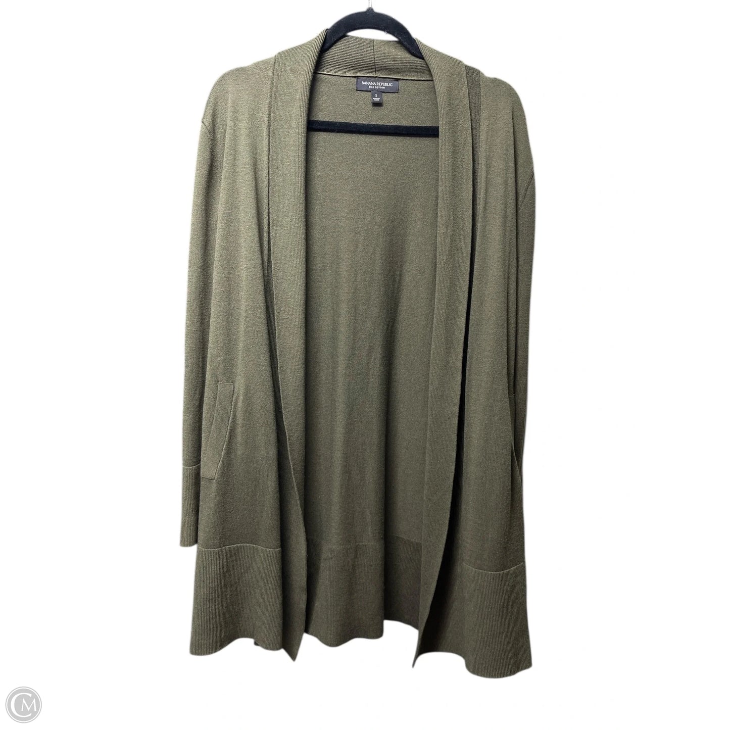 Cardigan By Banana Republic In Green, Size: S