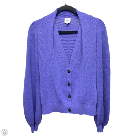 Cardigan By Cabi In Purple, Size: S