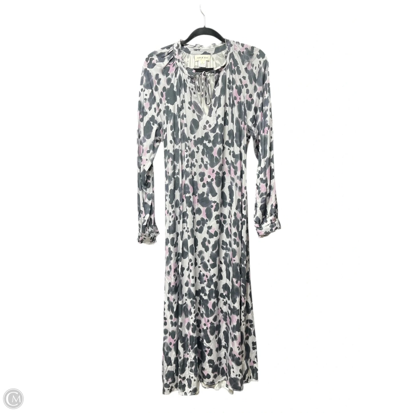 Dress Casual Maxi By Cloth & Stone In Animal Print, Size: L