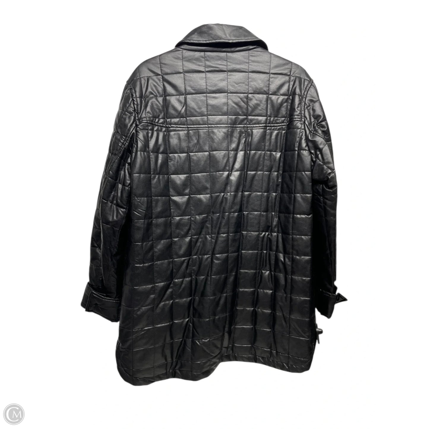 Jacket Puffer & Quilted By Sam Edelman In Black, Size: L