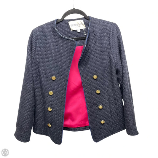 Blazer By Elizabeth Mckay In Navy, Size: 4