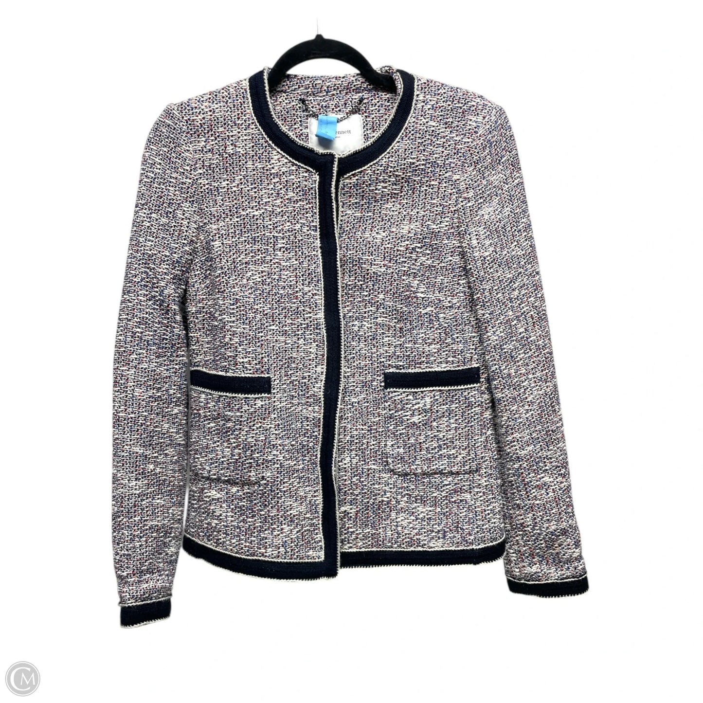 Blazer By Lk Bennett In Blue Red & White, Size: 4