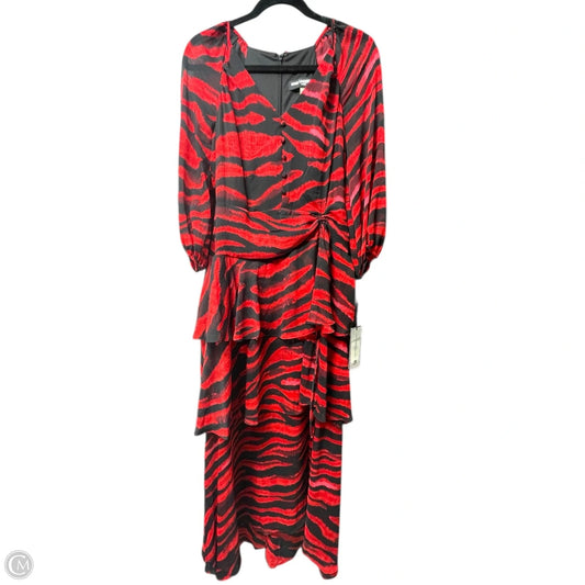 Dress Designer By Karl Lagerfeld In Animal Print, Size: 4