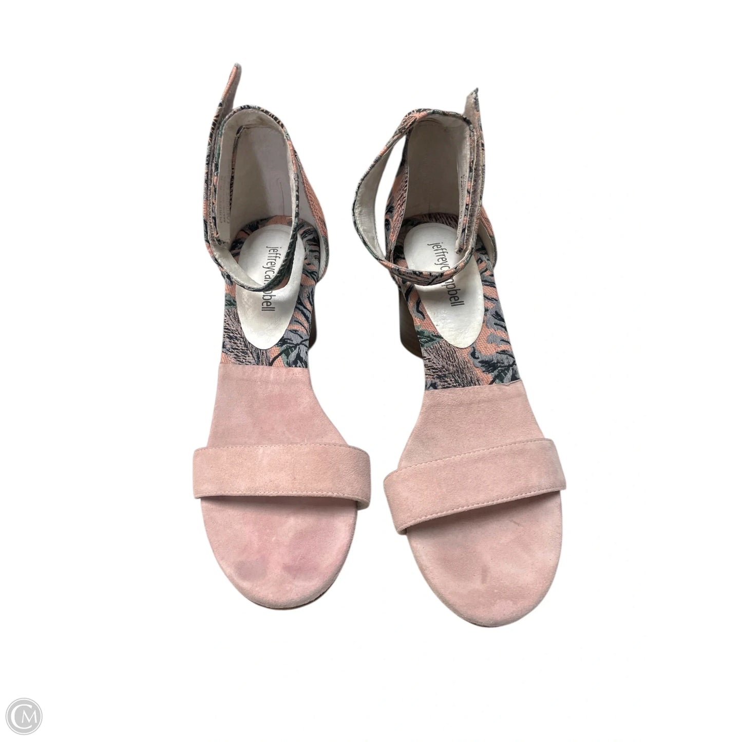 Shoes Heels Block By Jeffrey Campbell In Floral Print, Size: 8.5