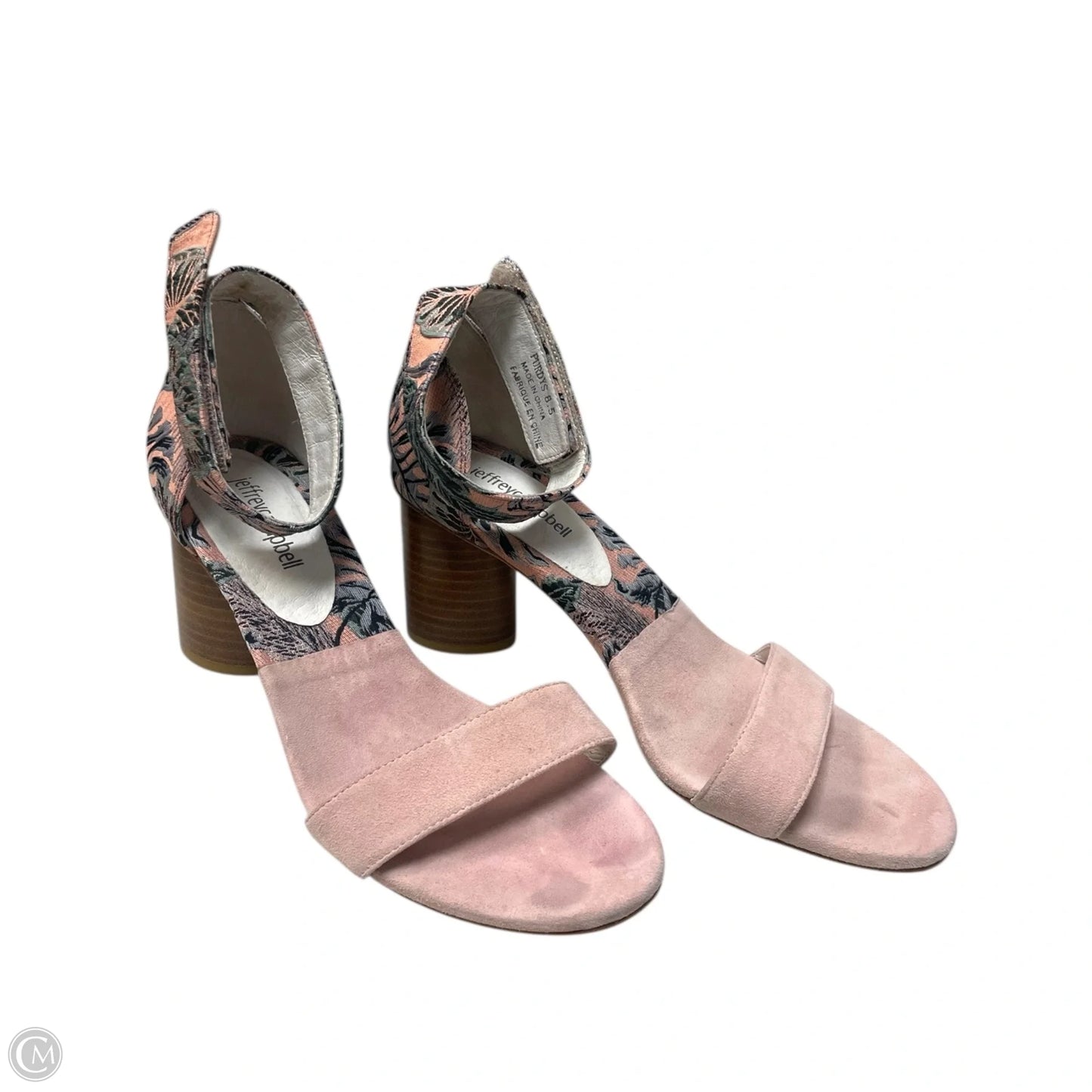 Shoes Heels Block By Jeffrey Campbell In Floral Print, Size: 8.5