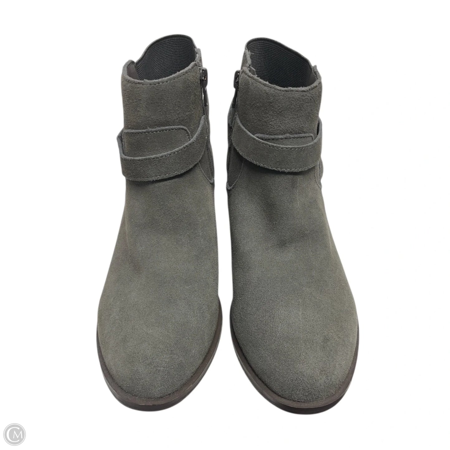 Boots Ankle Heels By Kensie In Green, Size: 10