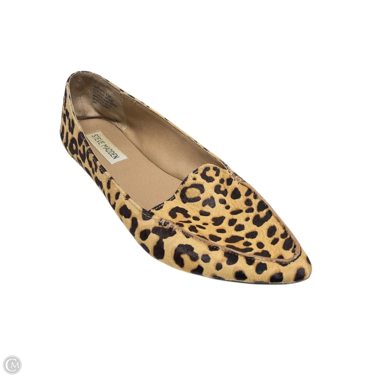 Shoes Flats By Steve Madden In Animal Print, Size: 8.5