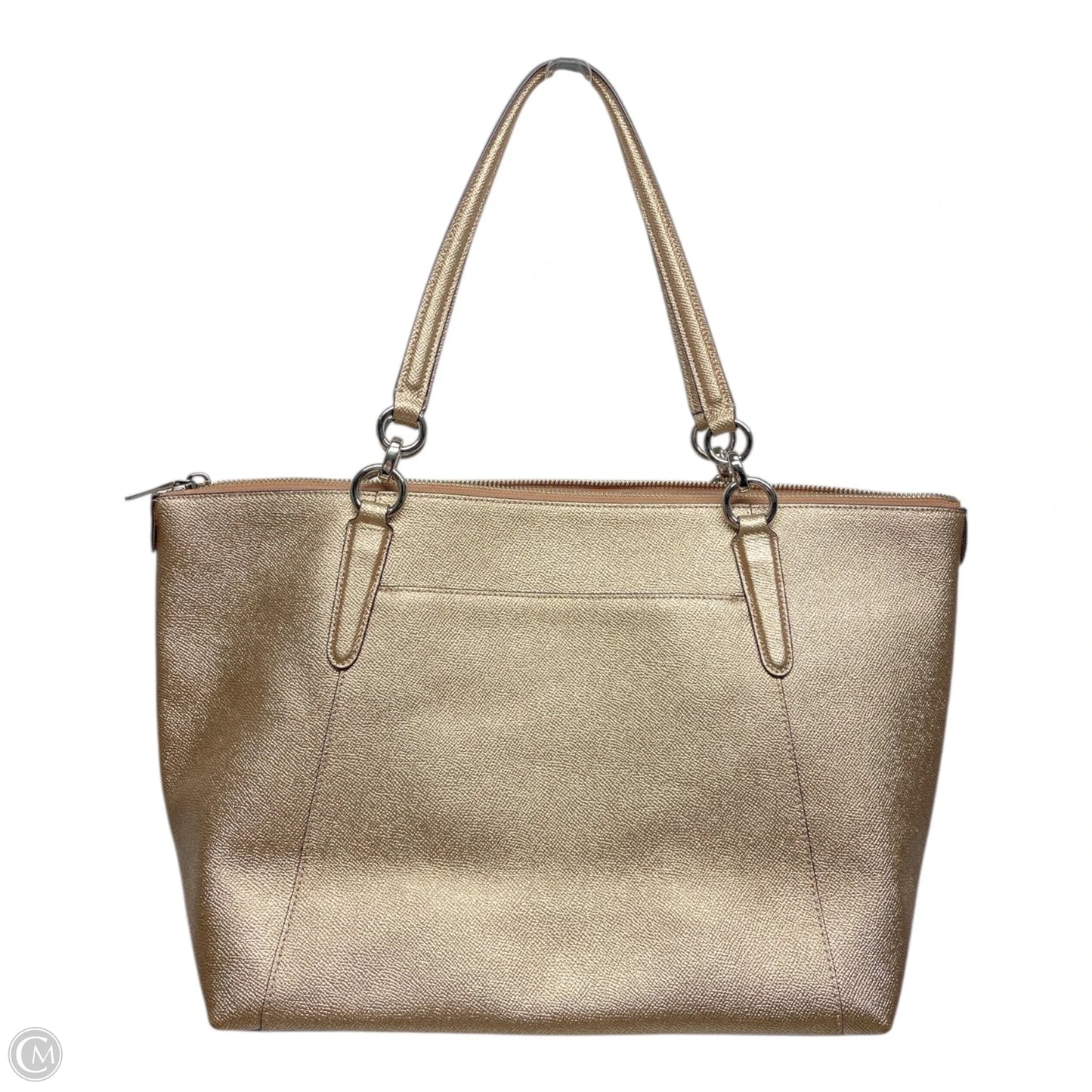 Tote Designer By Coach, Size: Large