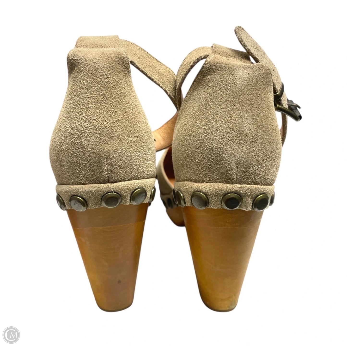Shoes Heels Block By Jeffrey Campbell In Taupe, Size: 8