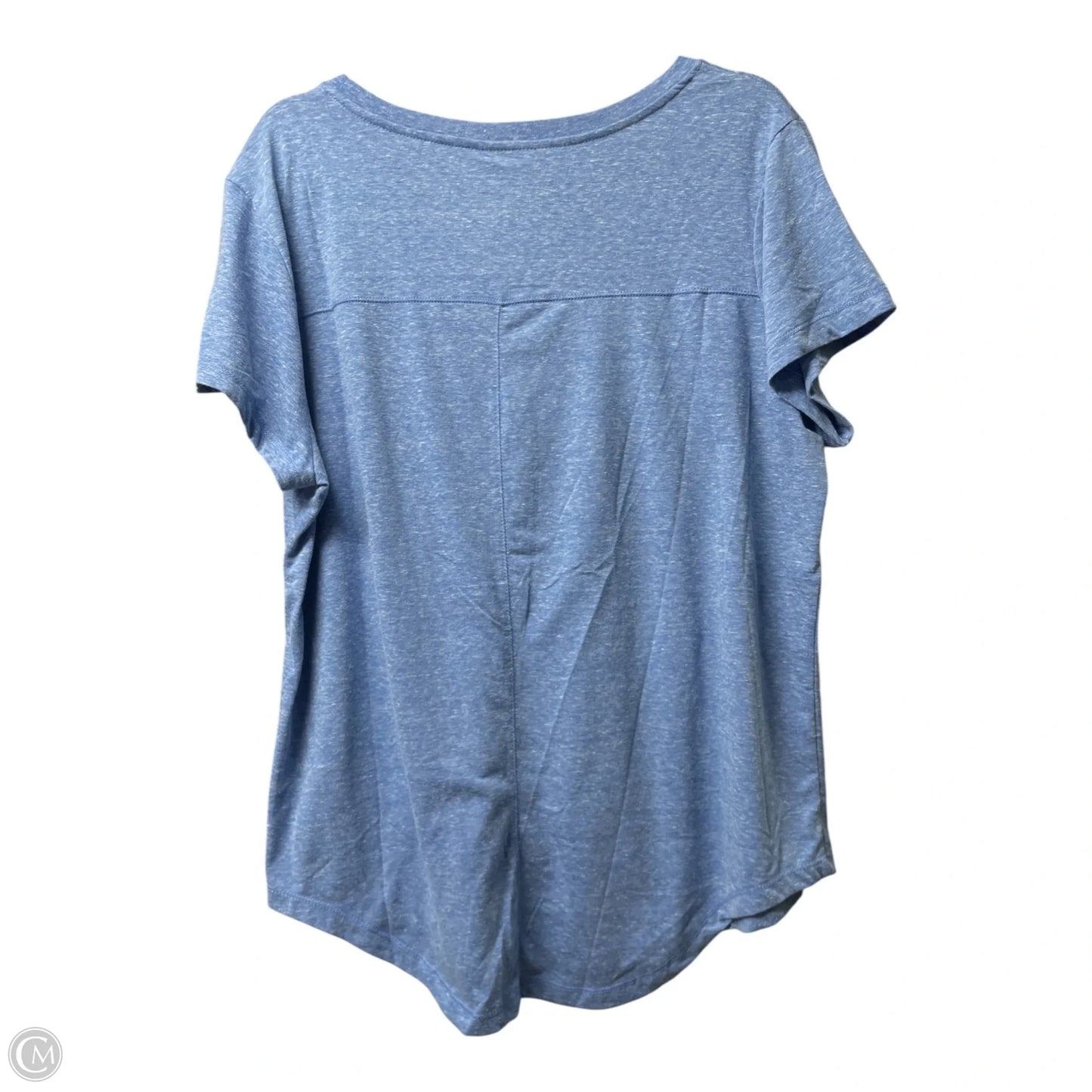 Top Short Sleeve By State Of Mine In Blue & White, Size: Xxl
