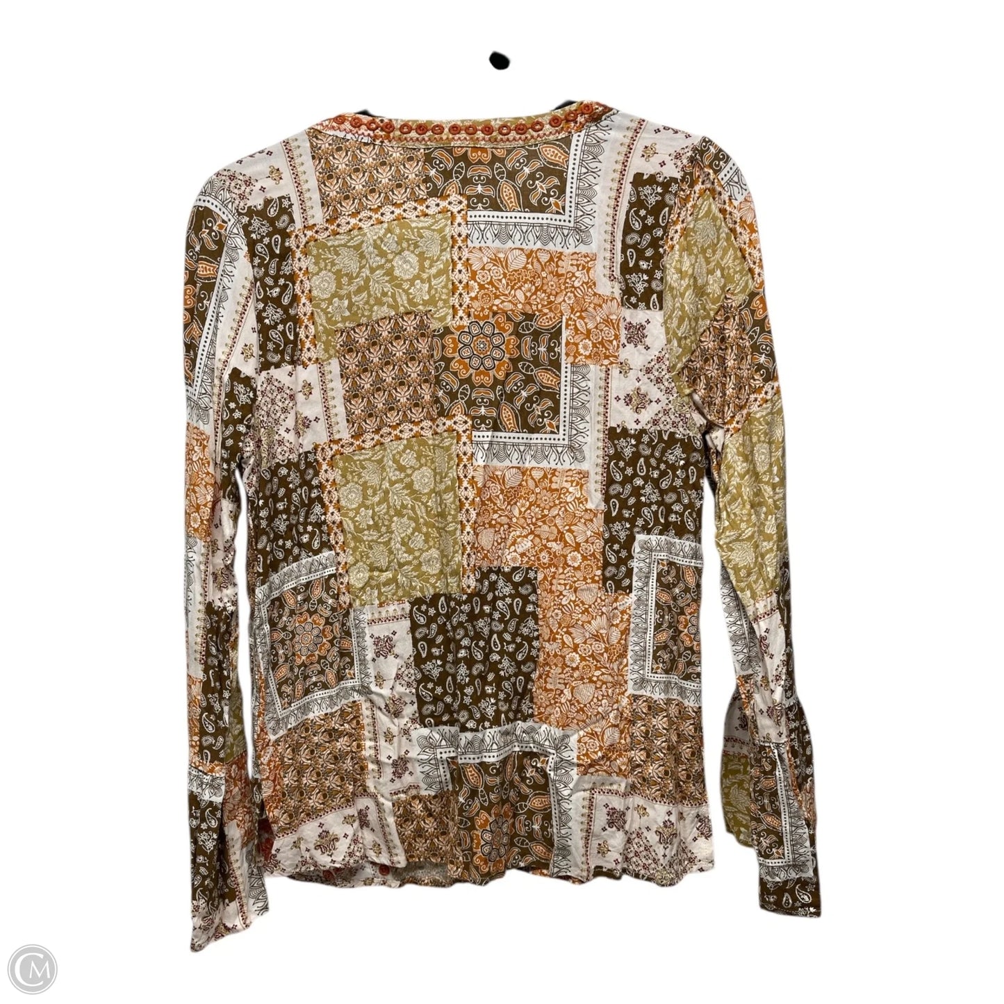 Top Long Sleeve By Savanna Jane In Floral Print, Size: S