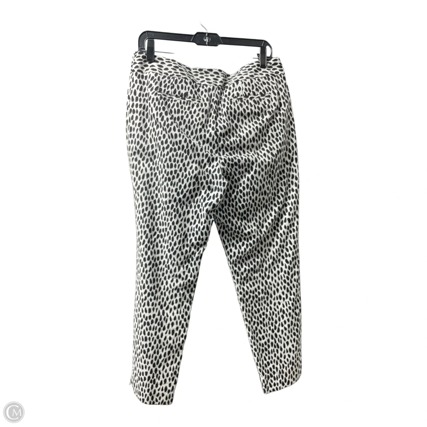 Pants Cropped By Talbots In Black & White, Size: 10