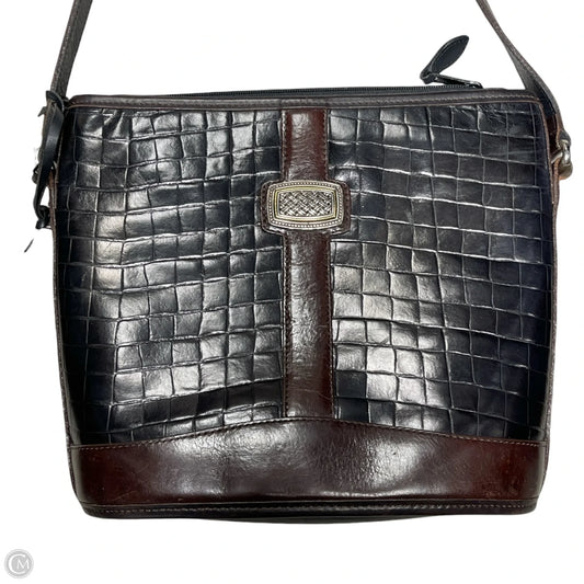 Handbag Leather By Brighton, Size: Medium