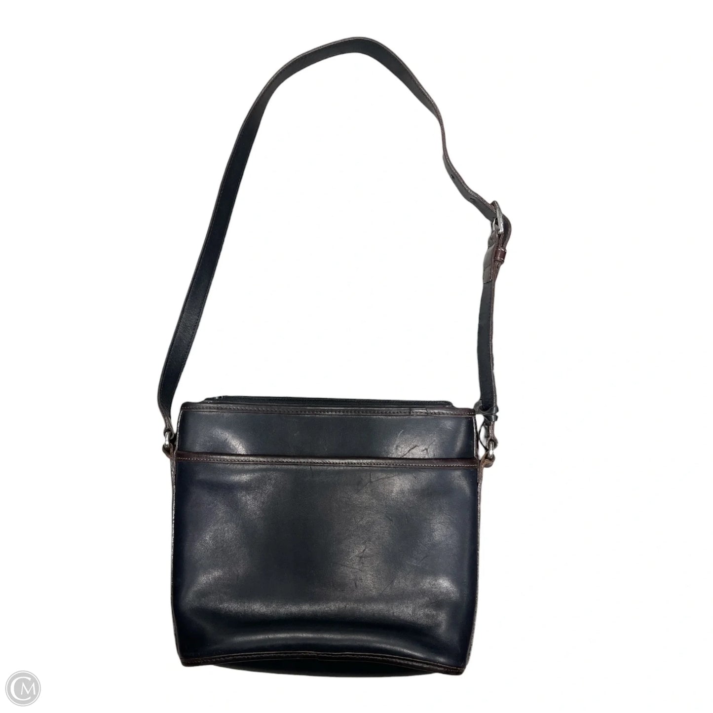 Handbag Leather By Brighton, Size: Medium
