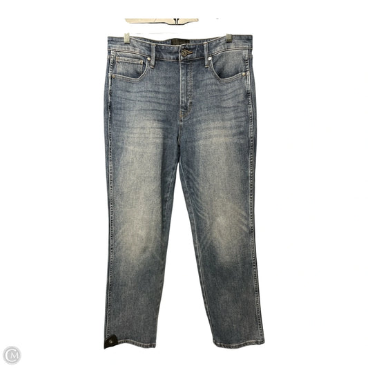Jeans Straight By White House Black Market In Blue Denim, Size: 10
