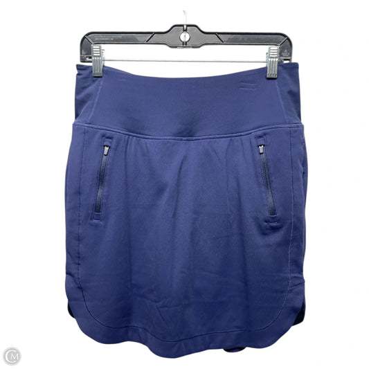 Athletic Skort By Athleta In Navy, Size: M