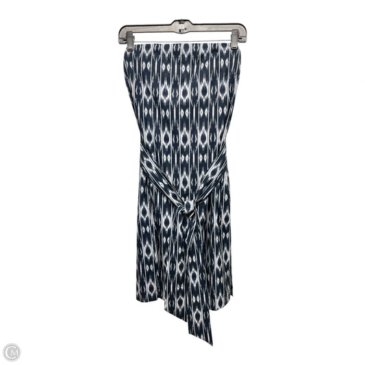 Athletic Dress By Athleta In Blue & White, Size: 6