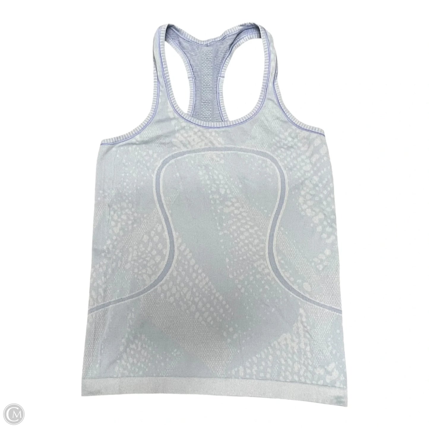 Athletic Tank Top By Lululemon In Blue, Size: 8