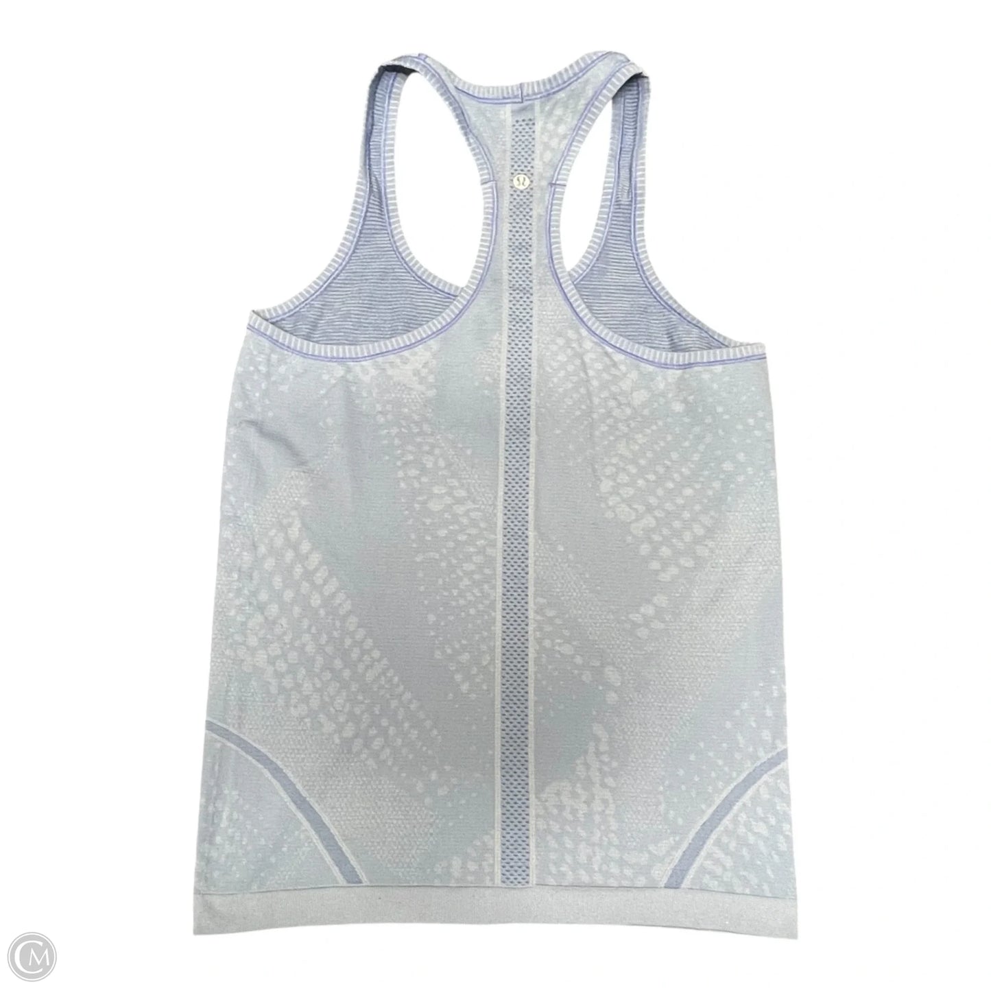 Athletic Tank Top By Lululemon In Blue, Size: 8