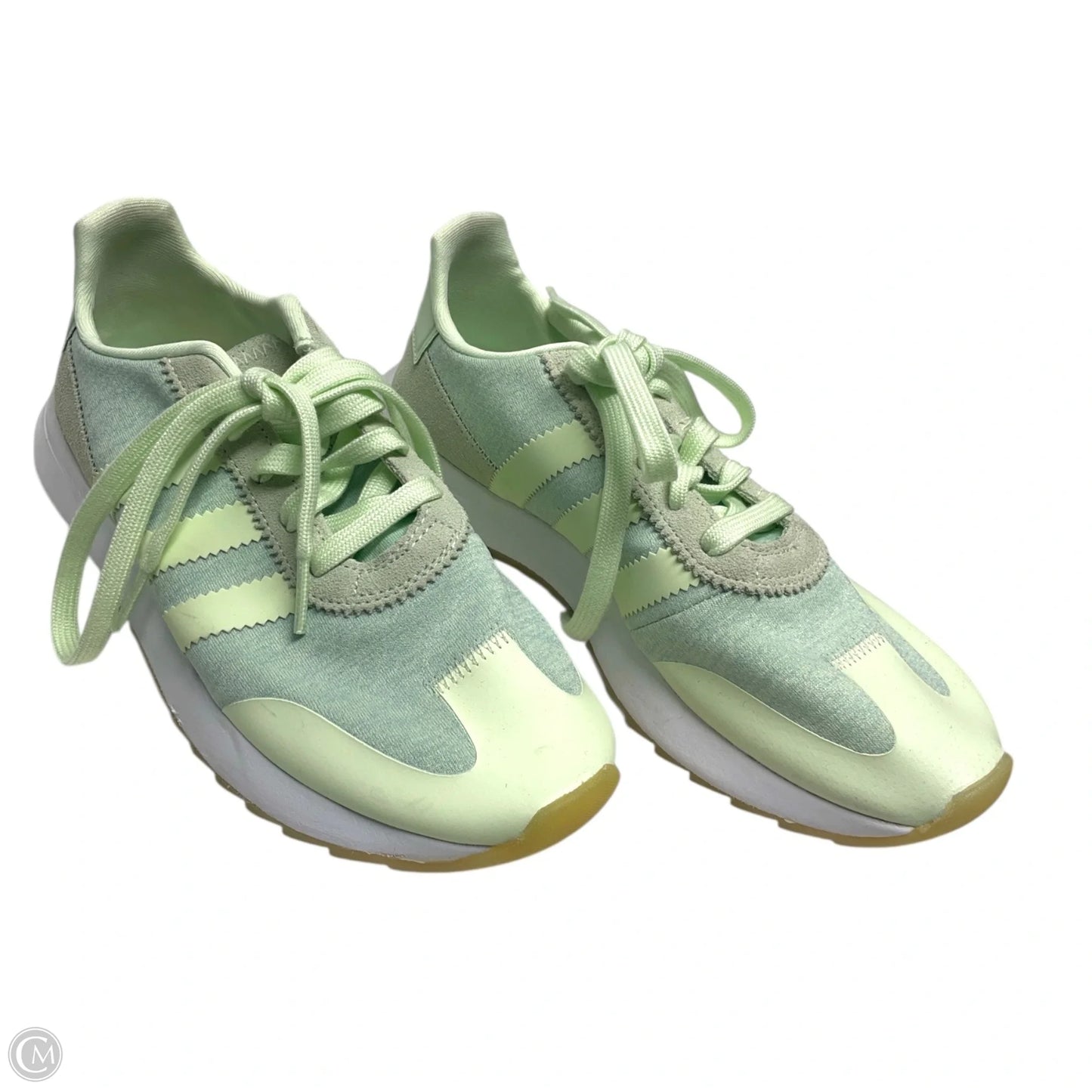 Shoes Athletic By Adidas In Green, Size: 6.5